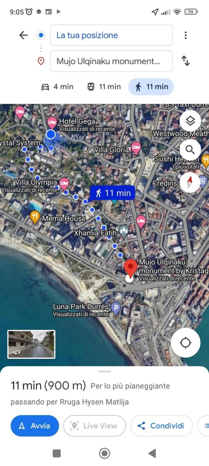 Vila 3 Rooms Durrës Eksteriør bilde